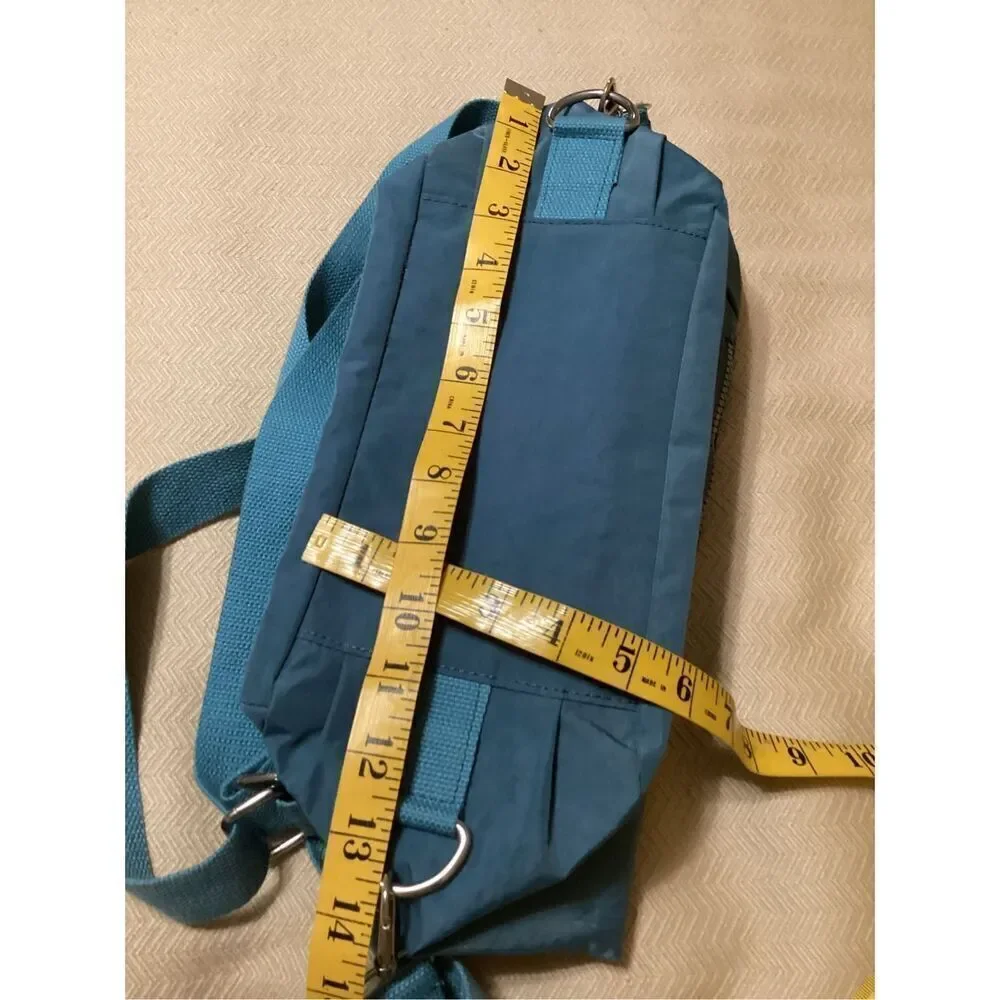 Huaeryouyue Hybrid Crossbody Nylon Travel Bag Teal